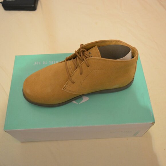 APEX Women's Paige Booties 6.5 (x-wide) Tan Suede Boot  diabetic orthotics - Picture 3 of 13